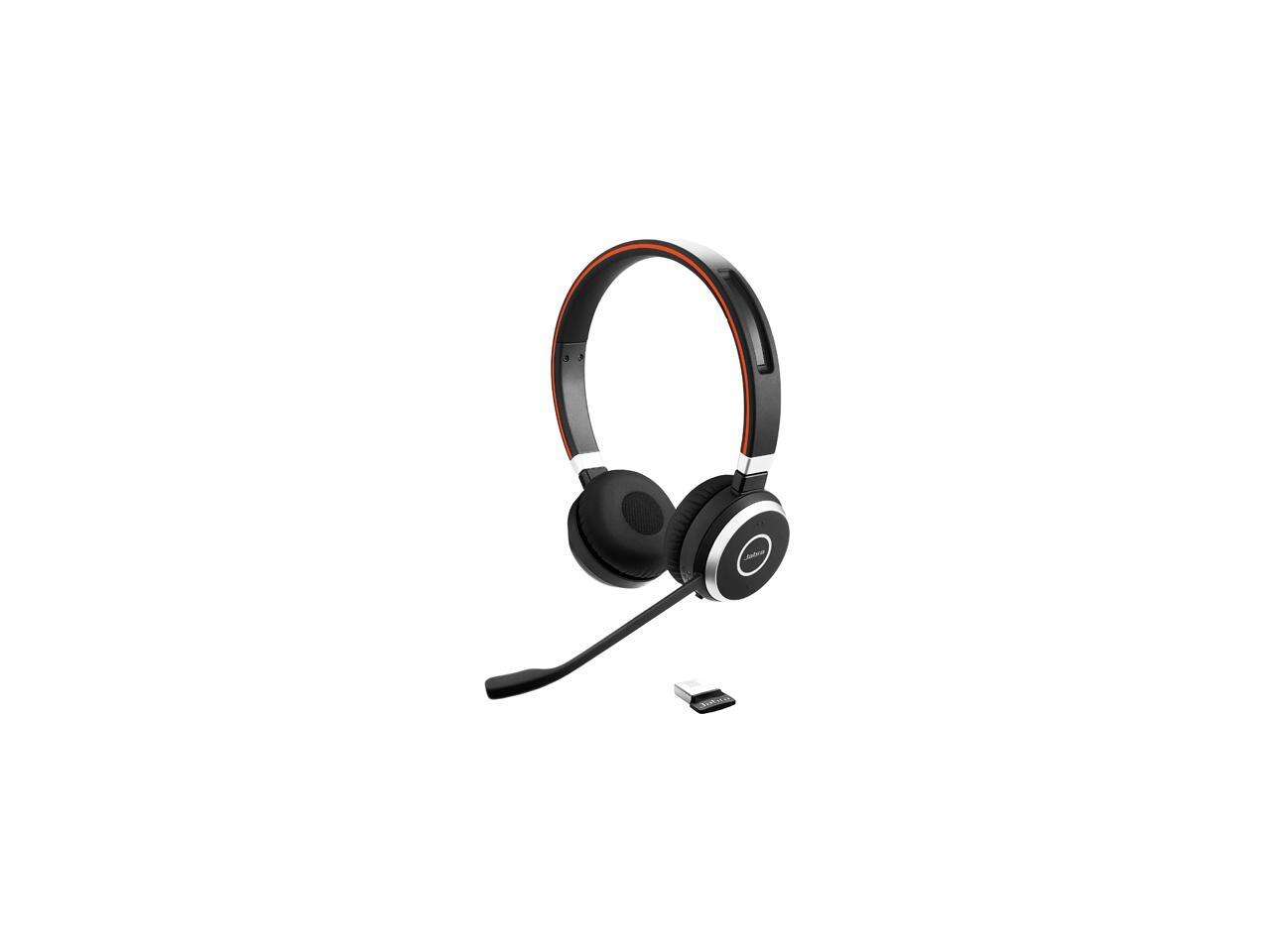 Jabra Evolve 65 UC Stereo Wireless Headset / Music Headphones