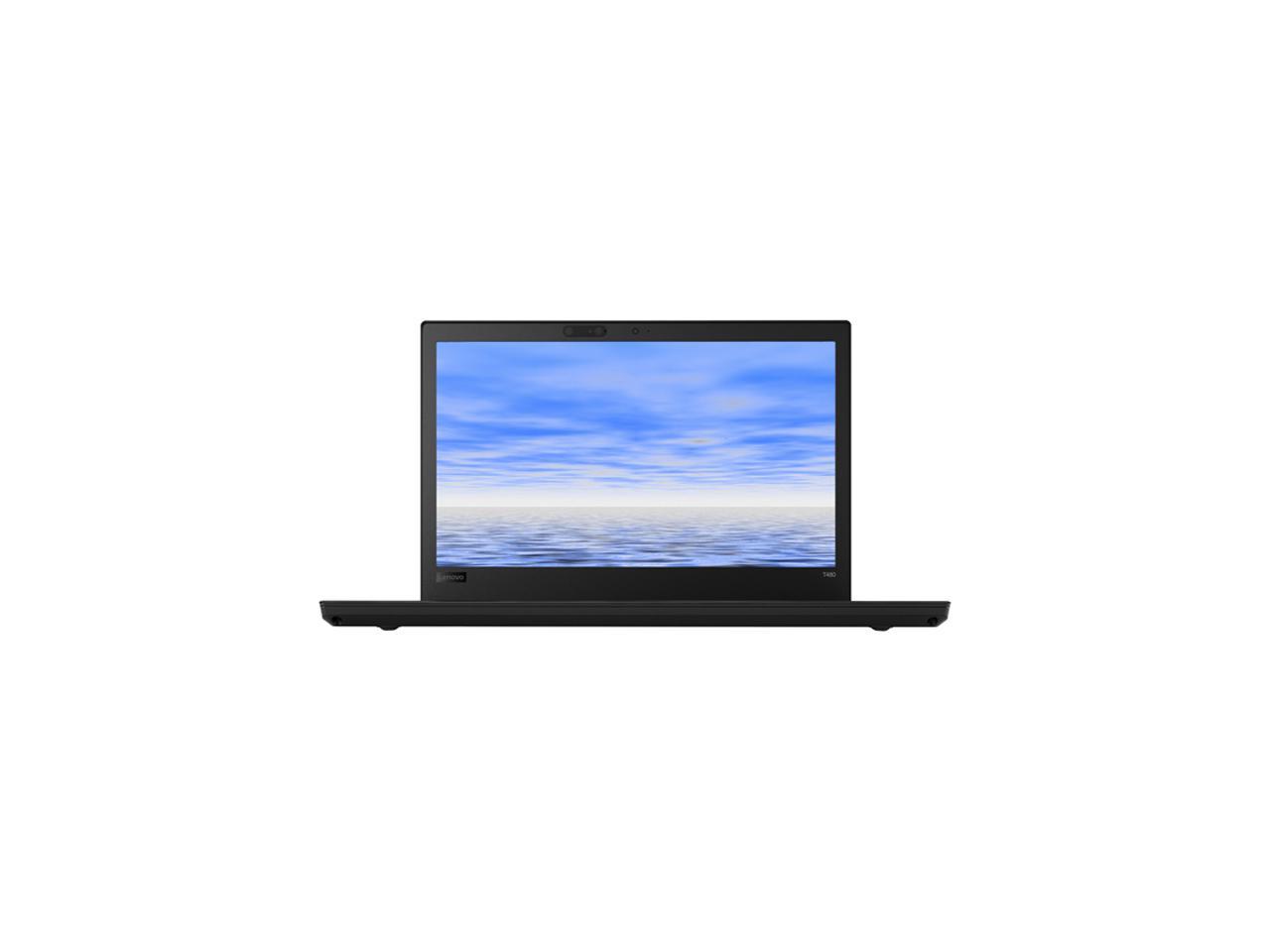 Lenovo Laptop ThinkPad T480 (20L5004HUS) Intel Core i5 8th Gen 8250U (1.60 GHz) 8 GB Memory 500 GB HDD Intel UHD Graphics 620 14.0