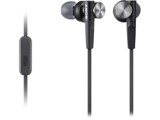 Sony MDRXB50AP Extra Bass Earbud Headset (Black)
