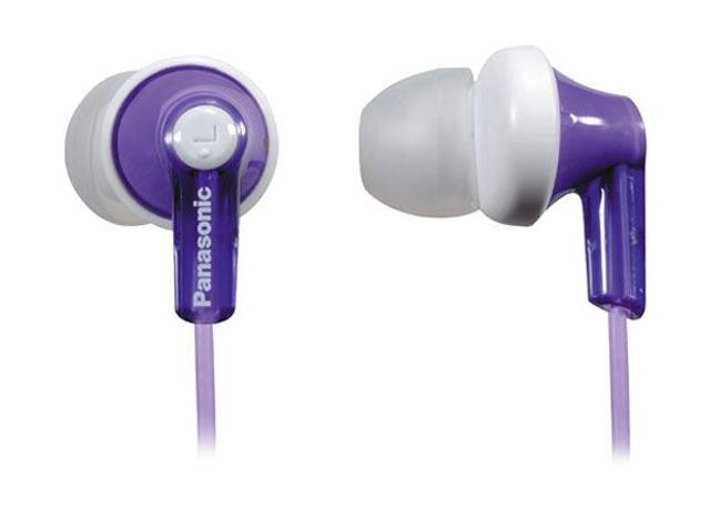 Panasonic Violet RP-HJE120-V 3.5mm Connector Canal Earbud Headphone (Violet )