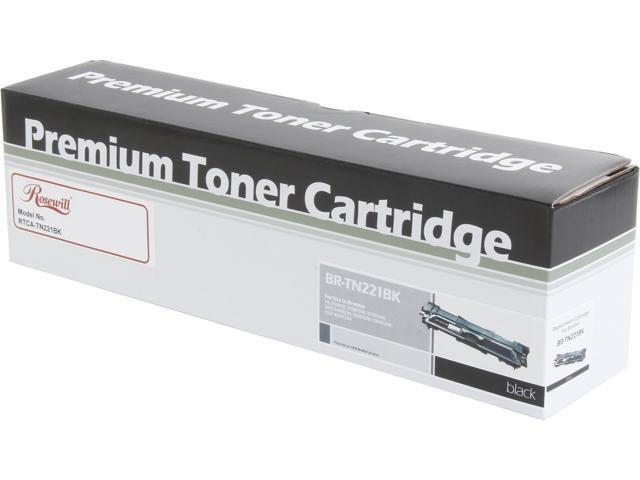 Rosewill RTCA-TN221BK Black Toner Cartridge replaces Brother TN221 TN221BK