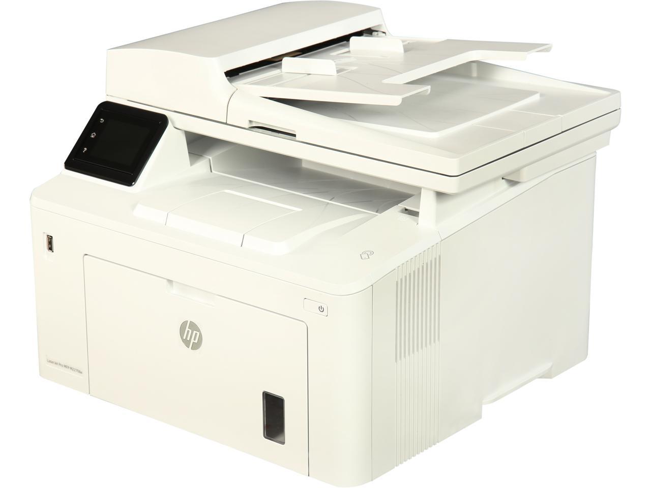 HP LaserJet Pro M227fdw (G3Q75A#BGJ) Duplex 1200 x 1200 DPI Wireless/USB Monochrome Laser MFP Printer