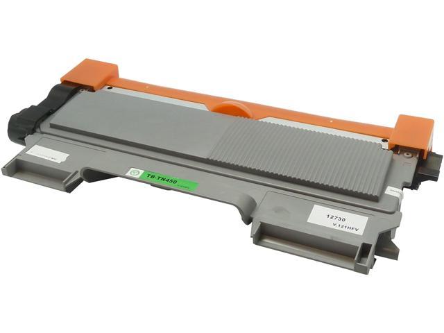 Green Project TB-TN450 Black Toner, 2600 Pages, for Brother Printer