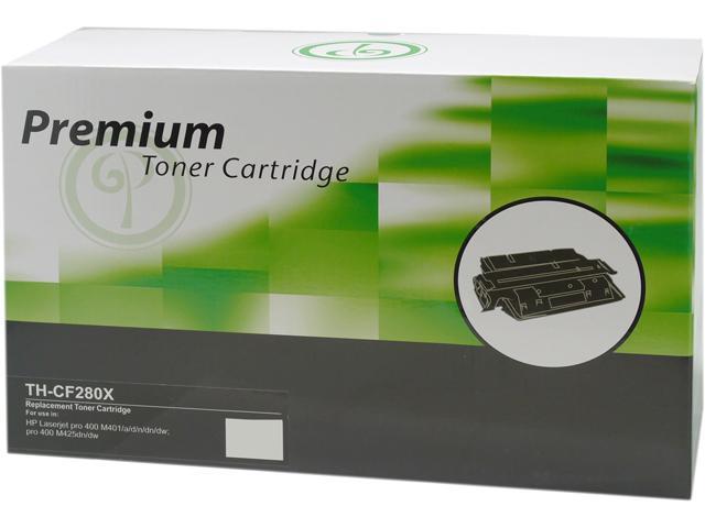 Green Project Compatible Black High Yield Toner Cartridge Replacement for HP 80X CF280X