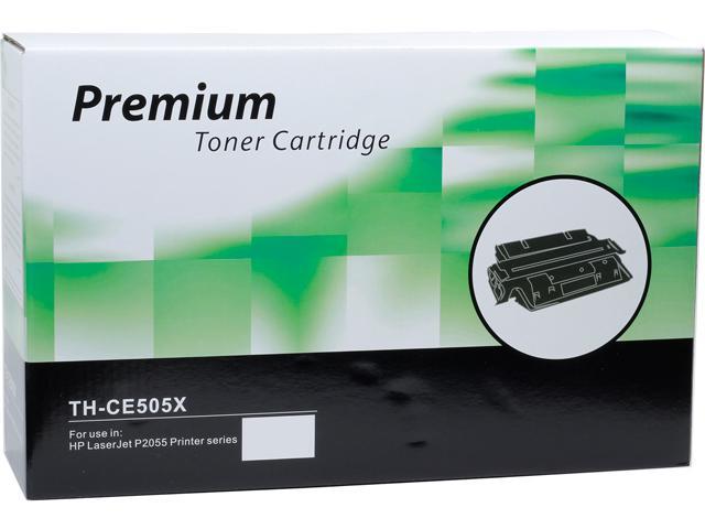 Green Project Compatible Black High Yield Toner Cartridge Replacement for HP 05X CE505X