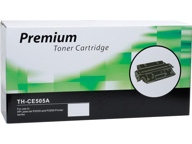 Green Project Compatible Black Toner Cartridge Replacement for HP 05A CE505A