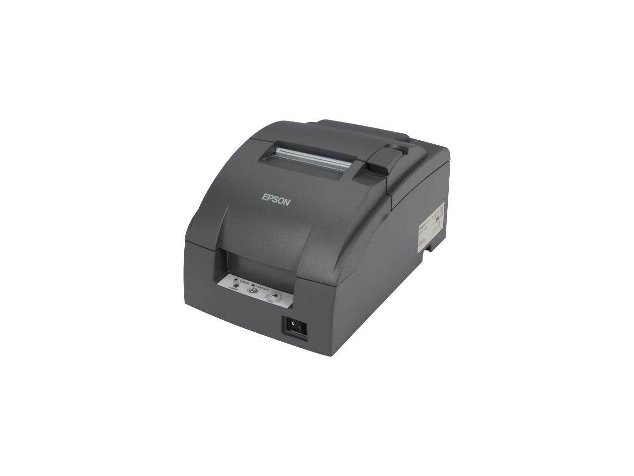 Epson TM-U220B Receipt / Kitchen Impact Printer with Auto Cutter - Dark Gray C31C514767