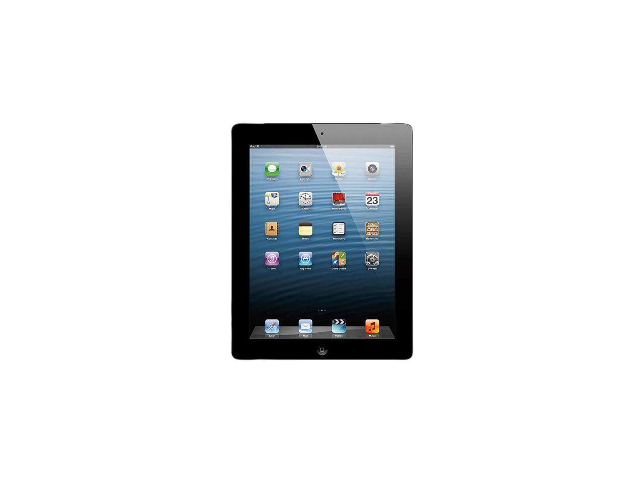 Apple iPad with Retina Display 4th Gen (16 GB) with Wi-Fi + AT&T 4G LTE - Black - Model #MD516LL/A