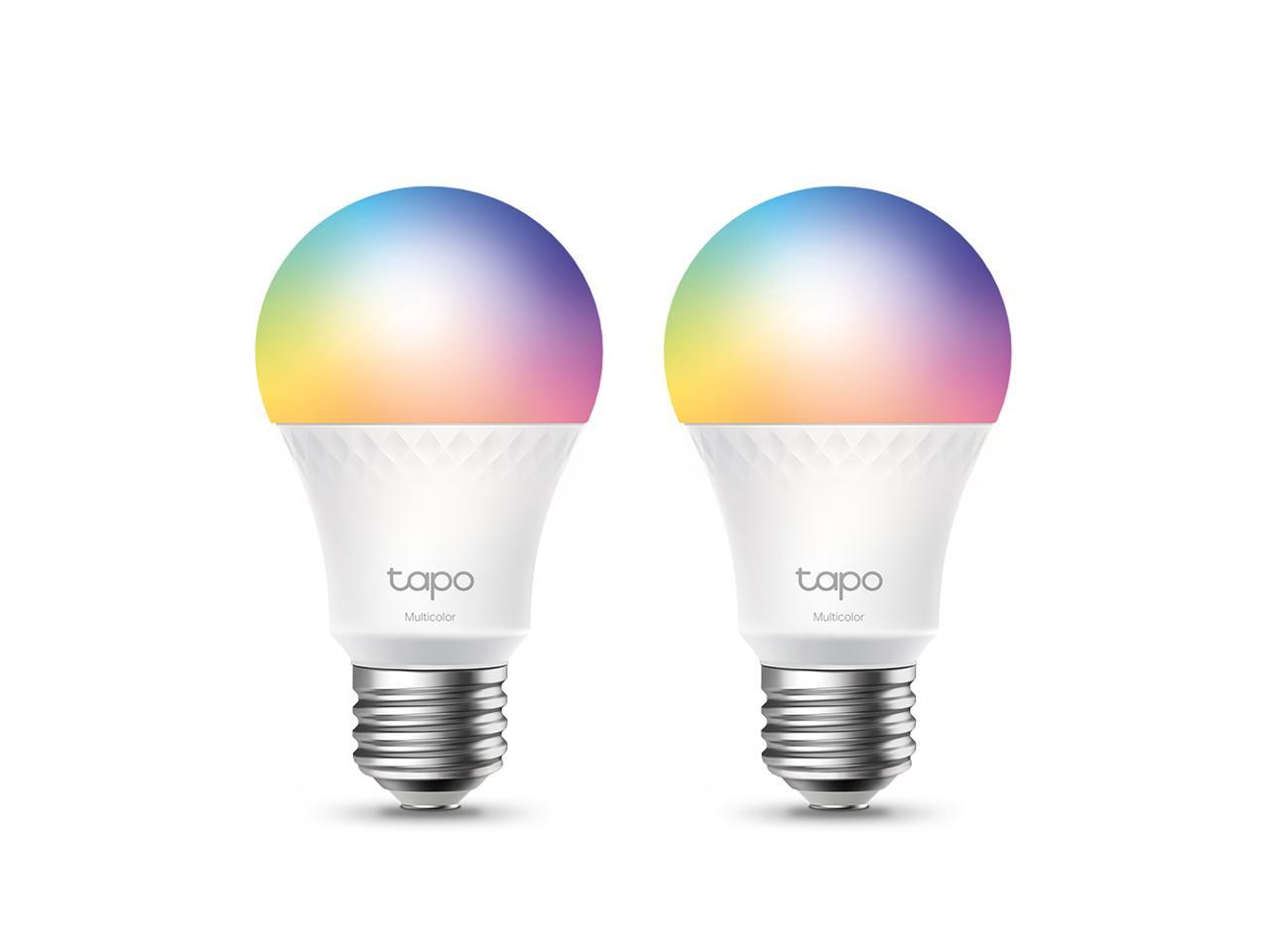 TP-LINK Tapo L535E Smart WiFi Light Bulb, Multicolor | Pack of 2