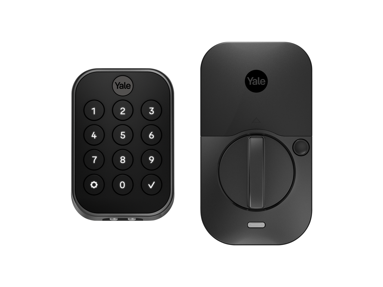 Yale Assure Lock 2 Key-Free Keypad with Bluetooth in Black Suede