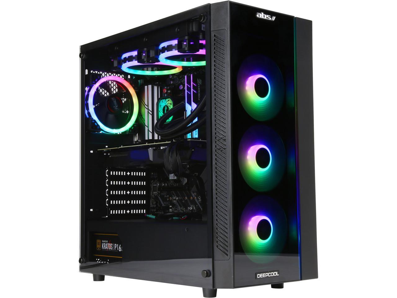 ABS Mage H - Ryzen 9 3900X - GeForce RTX 2080 SUPER - 32GB DDR4 3200MHz - 1TB NVMe SSD - X570 - Liquid Cooling (240mm) - Gaming Desktop PC