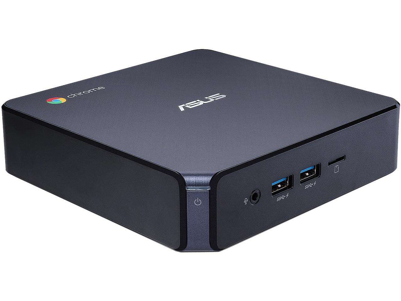 ASUS Chromebox 3 Mini PC with Intel Core i7-8550U (1.80 GHz) 16 GB DDR4 64 GB SSD, 4K UHD Graphics and Power Over Type C, Google Chrome OS, CHROMEBOX 3-N7068U