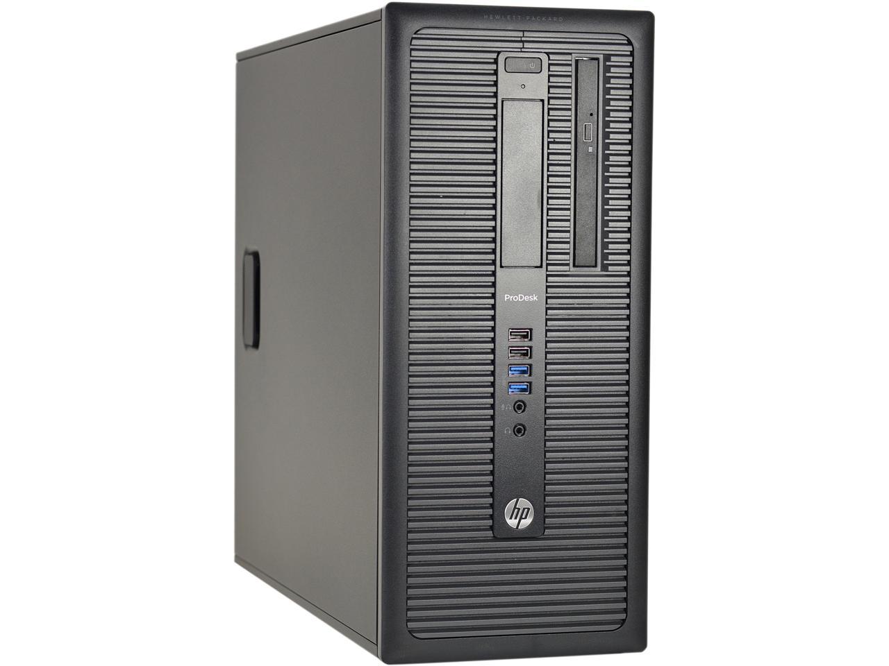 HP Desktop Computer 600 G1-T Intel Core i5 4th Gen 4570 (3.20 GHz) 8 GB DDR3 240 GB SSD Intel HD Graphics 4600 Windows 10 Pro 64-bit