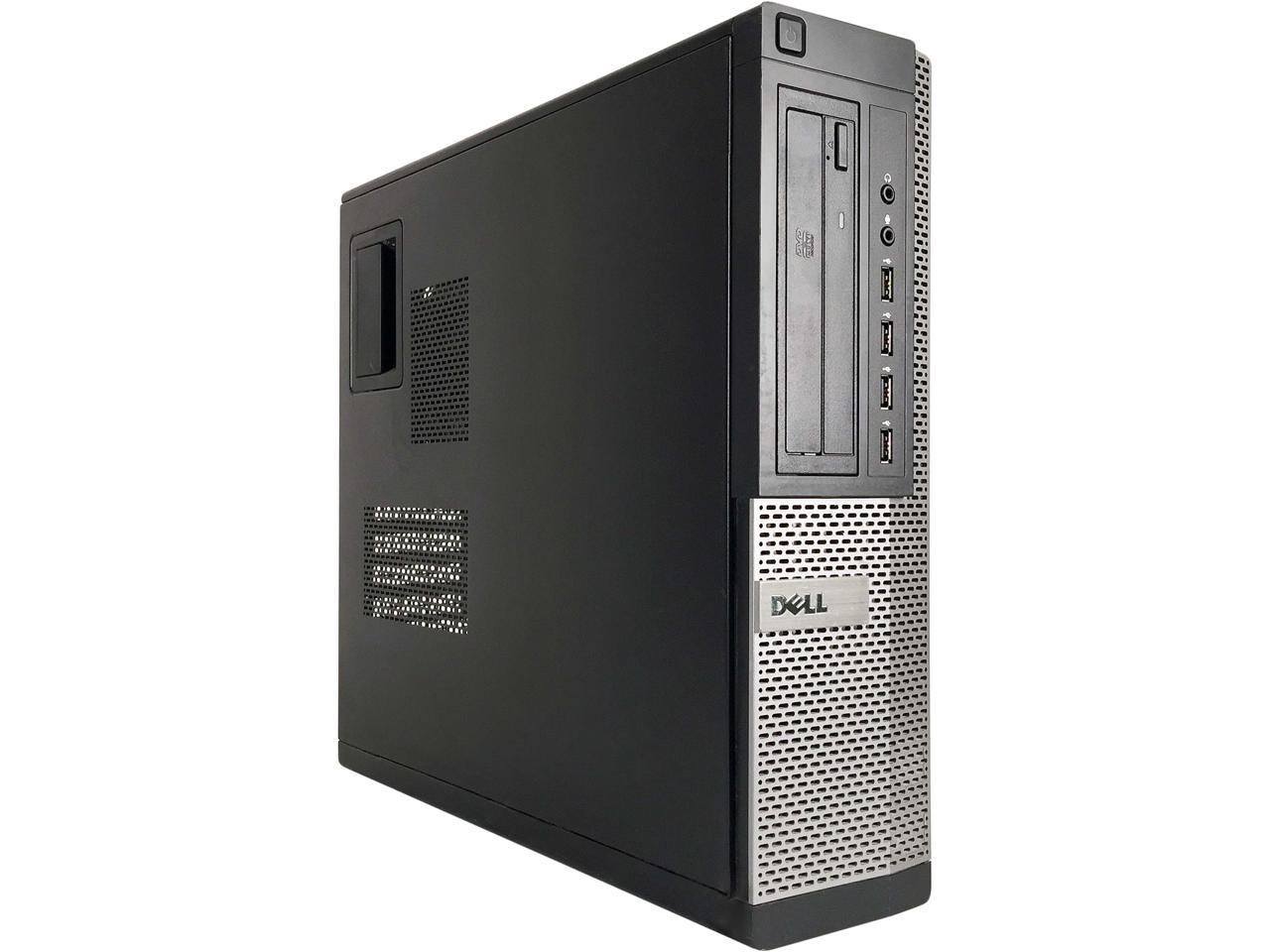 Dell Grade A OptiPlex 790 Desktop Computer, Intel Core i7 2600 (3.40 GHz), 12GB DDR3, 256G SSD, DVD, USB WIFI Adapter, USB Bluetooth Adapter, Windows 10 Home 64-bit Multi-language