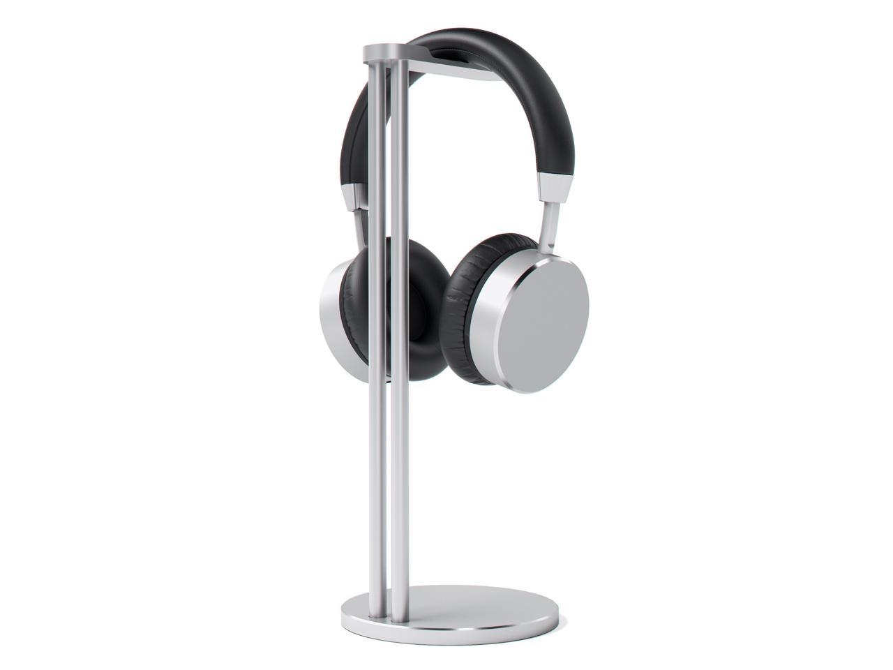 Satechi Aluminum Slim Headphone Headset Stand - Universal Fit - Bose, Sony, Beats, JBL, Panasonic, AKG, Audio-Technica, Sennheiser, Shure and more (Silver)