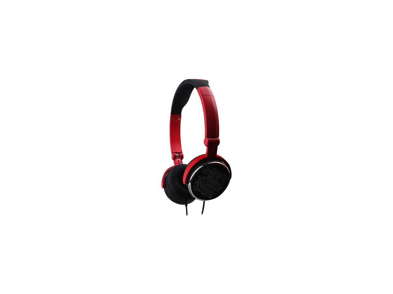 G-Cube iHP Pop-G Dual Mode Foldable Headset w/ Built-In Mic - Red