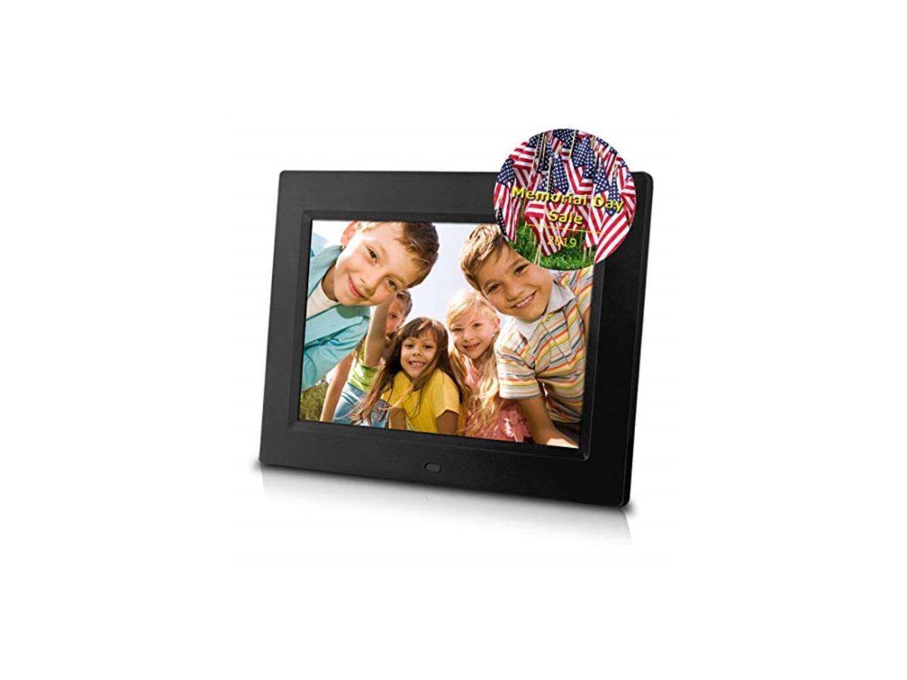 sungale cd802 8inch digital photo frame, multimedia player, 5 star product black