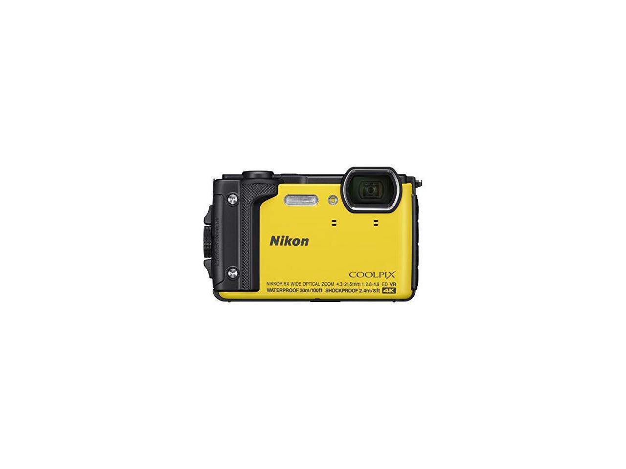 Nikon Coolpix W300 Digital Camera (Yellow)