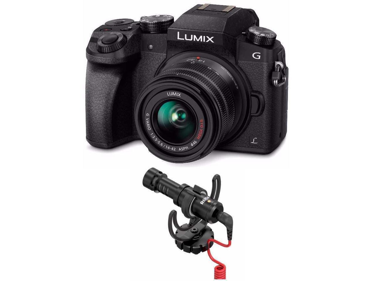 PANASONIC LUMIX G7 4K Mirrorless Camera with Rode VideoMicro