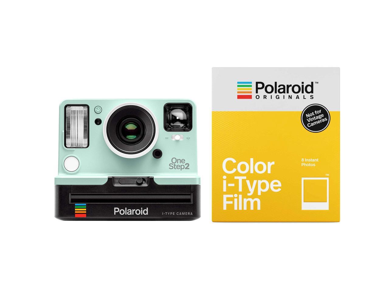 Polaroid Originals 9007 OneStep 2 VF Instant Camera (Mint) and Color i-Type Film