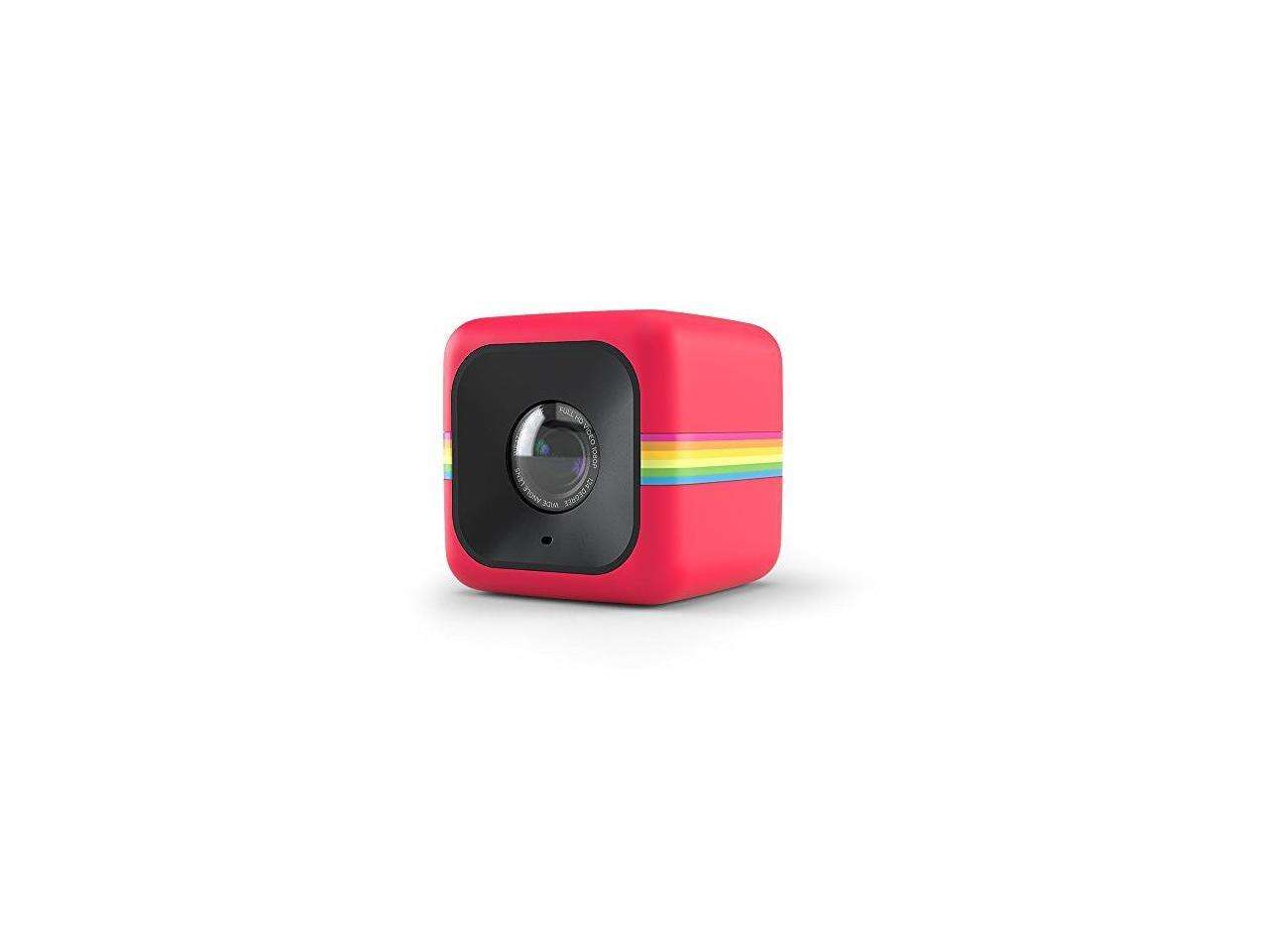 Polaroid Cube 6.0 MP Lifestyle Action Video Camera - 1080p - Red