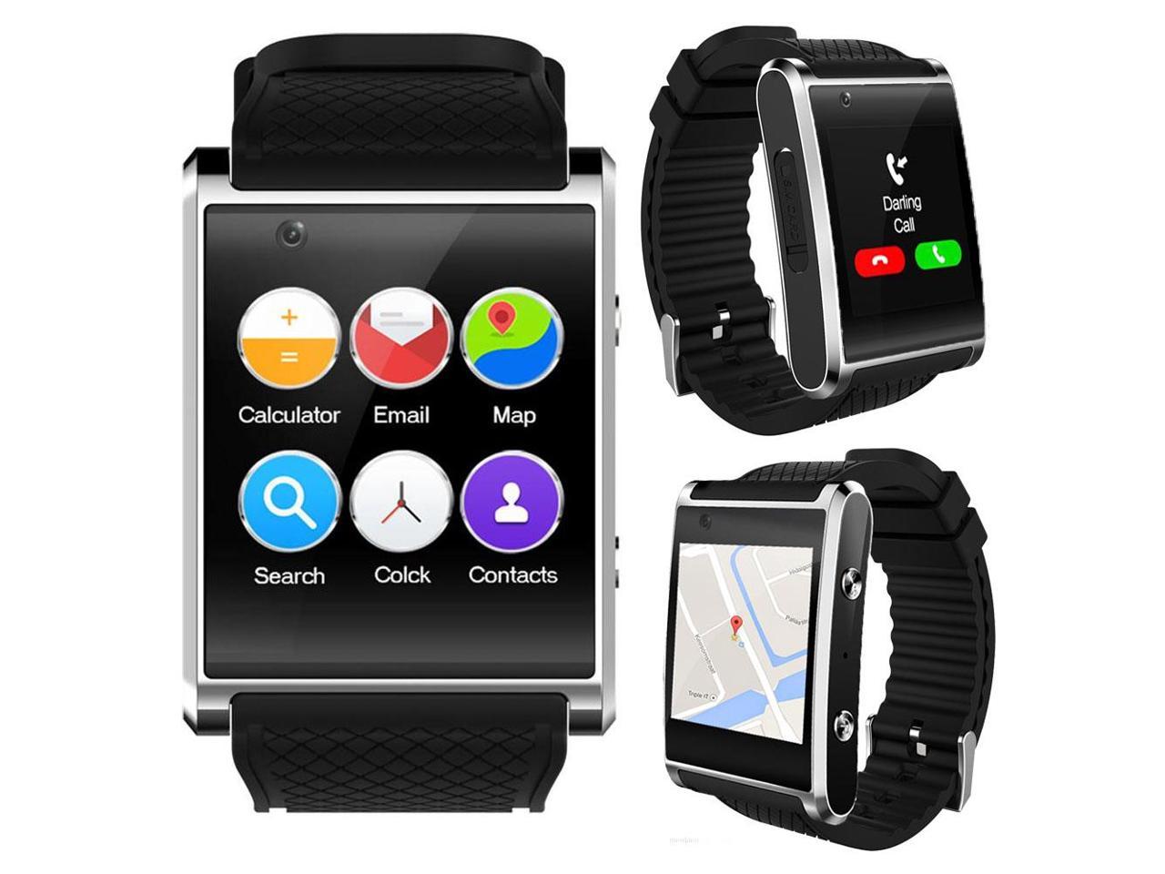 Android 5.1 SmartWatch by Indigi® [Bluetooth Sync + 1.54-inch AMOLED + QuadCore + WiFi]