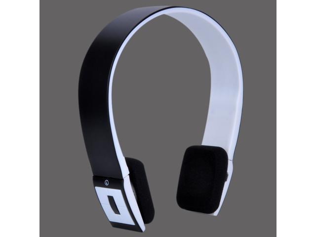 Wireless Bluetooth Headphones with Mic - WHITE Stereo Audio Headset - New in Box