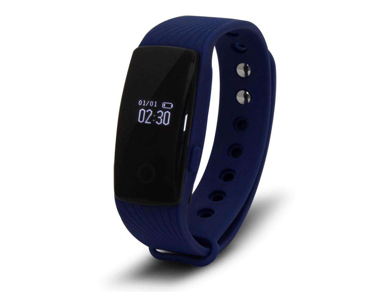 Smartband Heart Rate Monitor Actively Fitness Tracker Sleep Smart Bracelet Blue