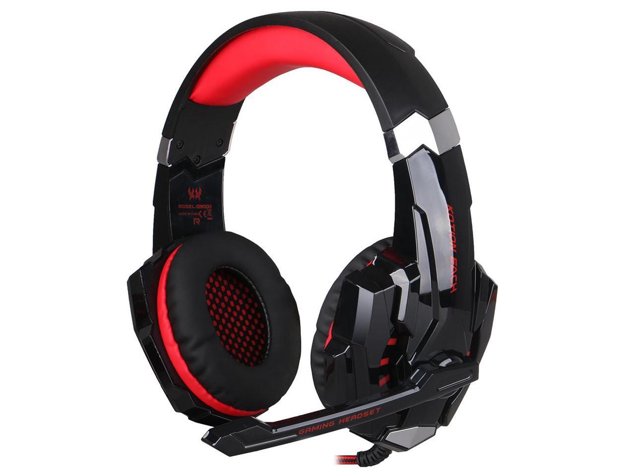 KOTION EACH G9000 USB Wired Led Gaming Headphones with Mic Auriculares Game Stereo Headset
