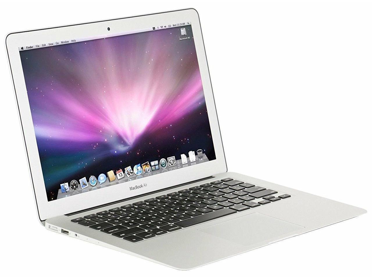 Apple MacBook Air 13.3\" 128GB SSD, 8GB RAM 2.2Ghz Dual-Core Intel Core i7 Silver Z0UU3LL/A