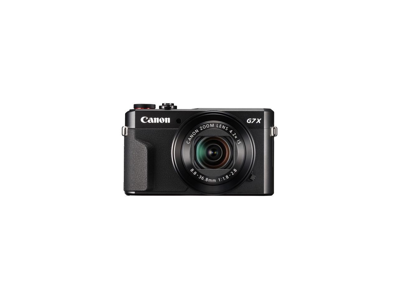 Canon PowerShot G7 X Mark II Digital Camera + 32GB Pixi-Basic Accessory Kit