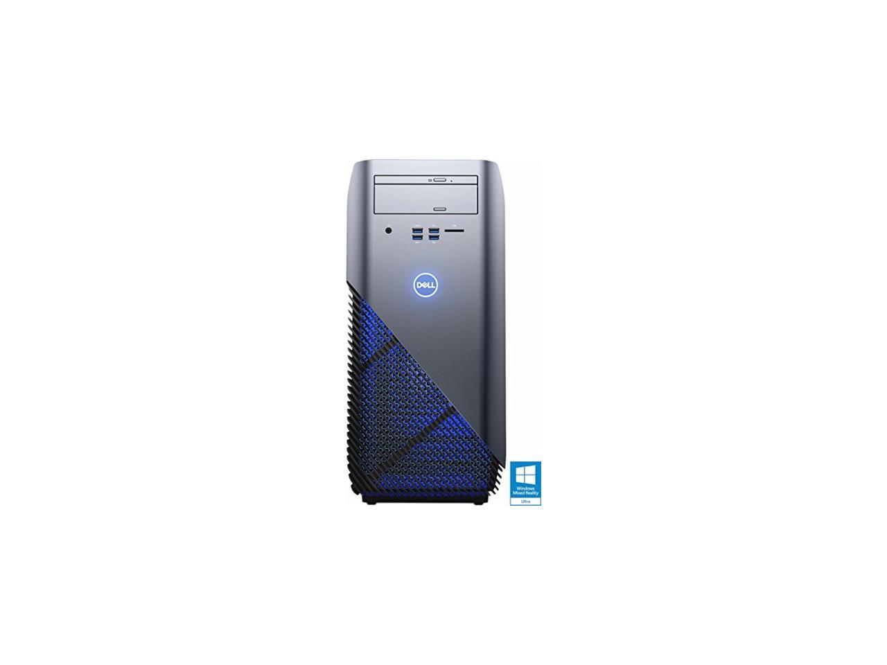 Newest Dell Inspiron 5000 Flagship High Performance Gaming Desktop | AMD Ryzen 5 1400 Quad-Core | AMD Radeon RX 570 | 8GB RAM | 1TB HDD | DVD +/-RW | Windows 10 | USB Keyboard&Mouse