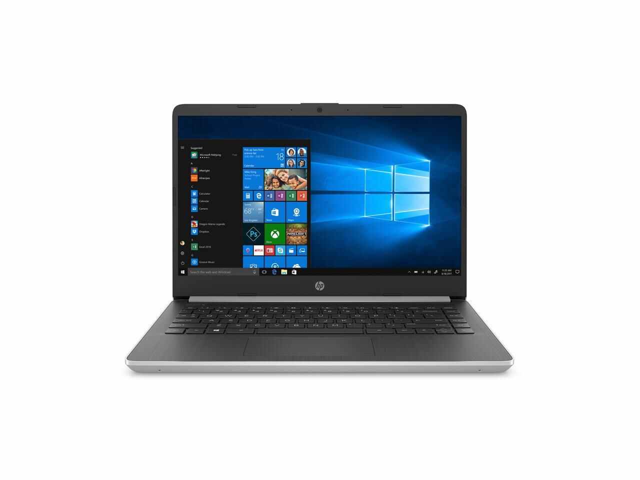 HP Laptop 14-dk0028wm AMD Ryzen 3 2nd Gen 3200U (2.60 GHz) 4 GB Memory 128 GB SSD AMD Radeon Vega 3 14