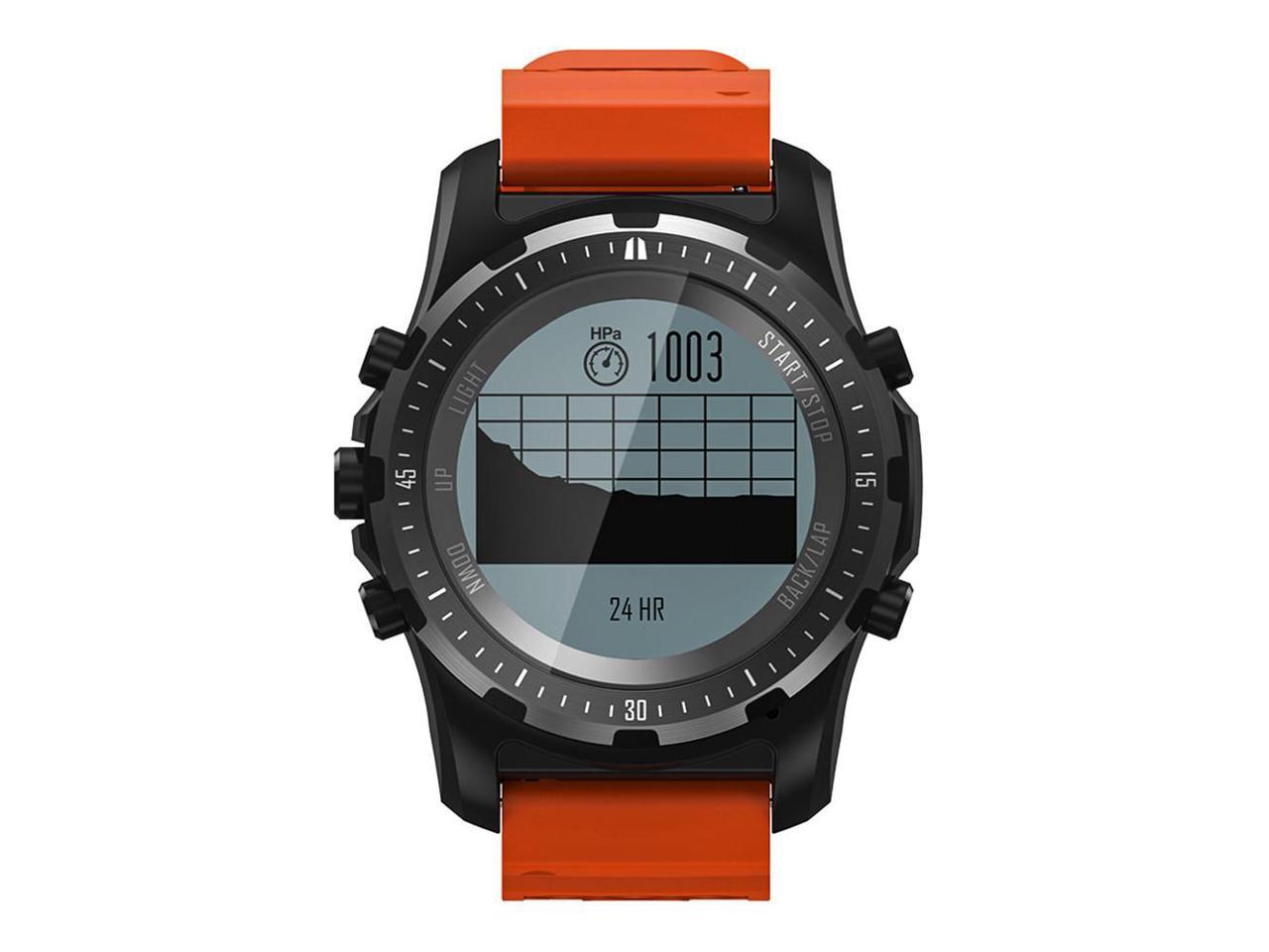 Makibes BR2 GPS Compass Speedometer Sport Watch HIKING Heart Rate monitor Multi-sport fitness tracker Smart Watch
