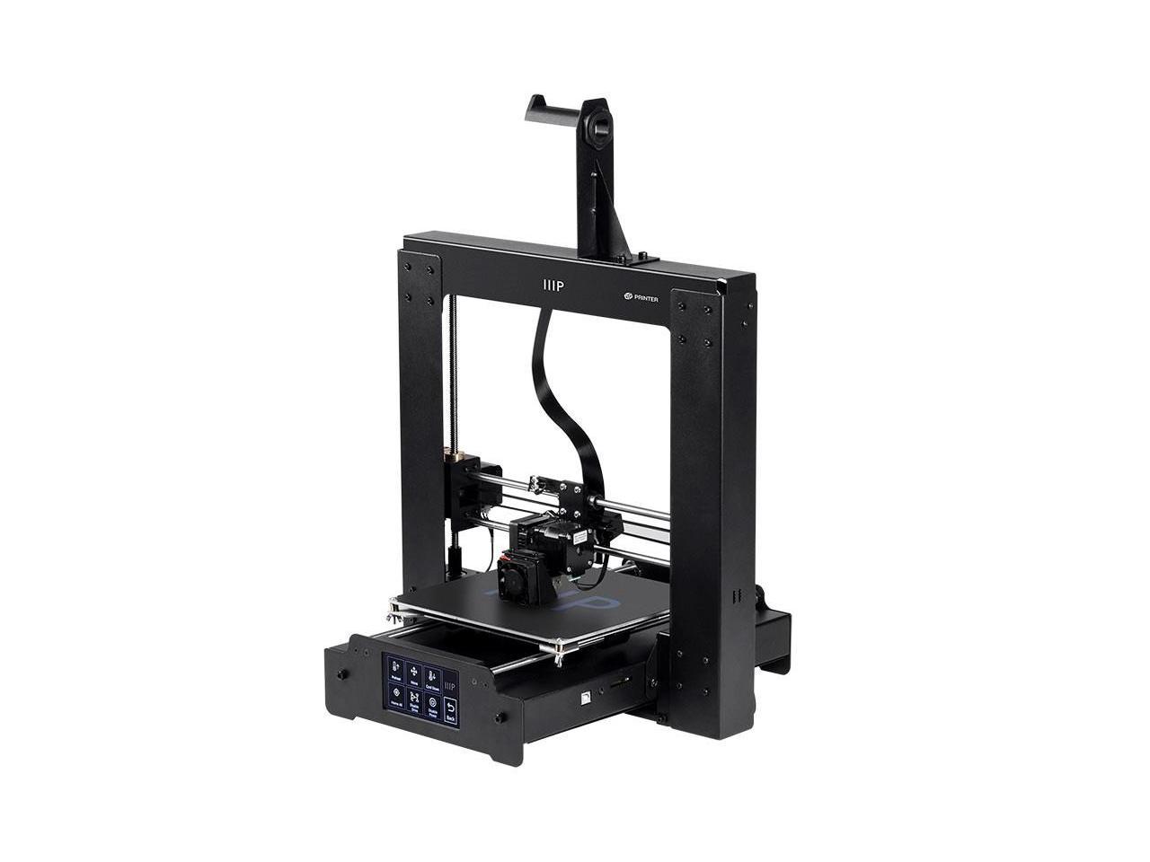 Monoprice Maker Select Plus 3D Printer With Large Heated (200 X 200 X 180 mm) Build Plate, LCD Touchscreen Display + Free Sample PLA Filament And MicroSD Card Preloaded With Printable 3D Models