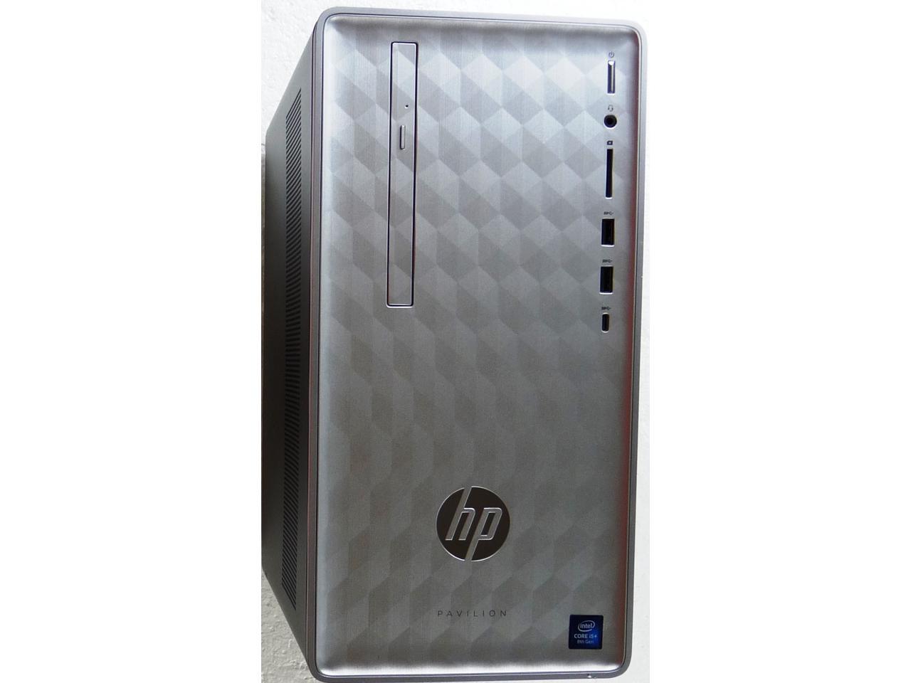 HP Desktop Computer Pavilion 590-p0050 Intel Core i5+ 8th Gen 8400 (2.80 GHz) 8 GB DDR4 1 TB HDD 16 GB Optane Memory Intel UHD Graphics 630 Windows 10 Home 64-Bit