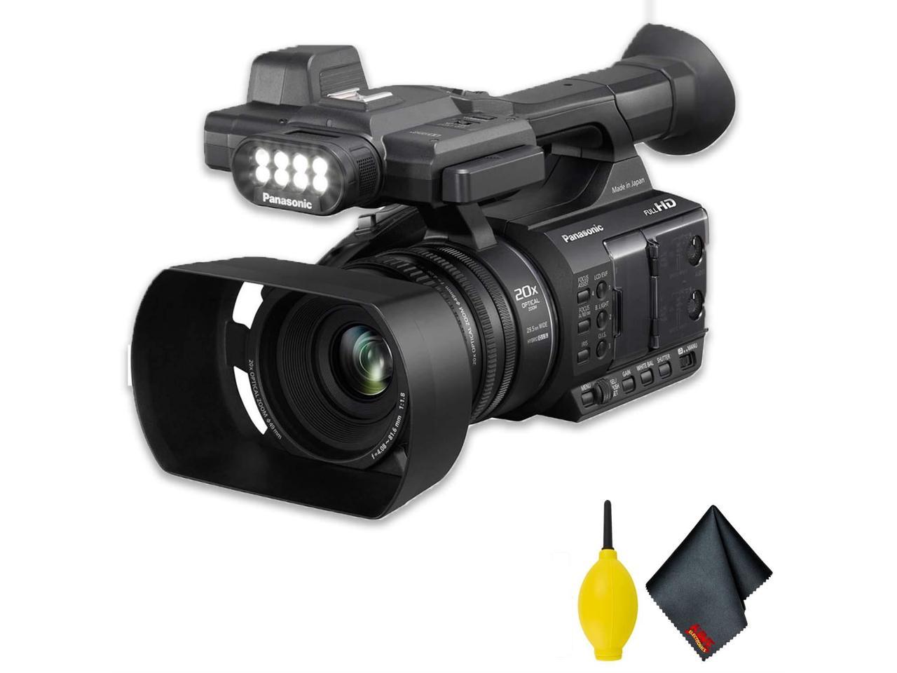 Panasonic� AG-AC30 Full HD Camcorder with Touch Panel LCD Viewscreen and Built-In LED Light� Basic Accessory Bundle