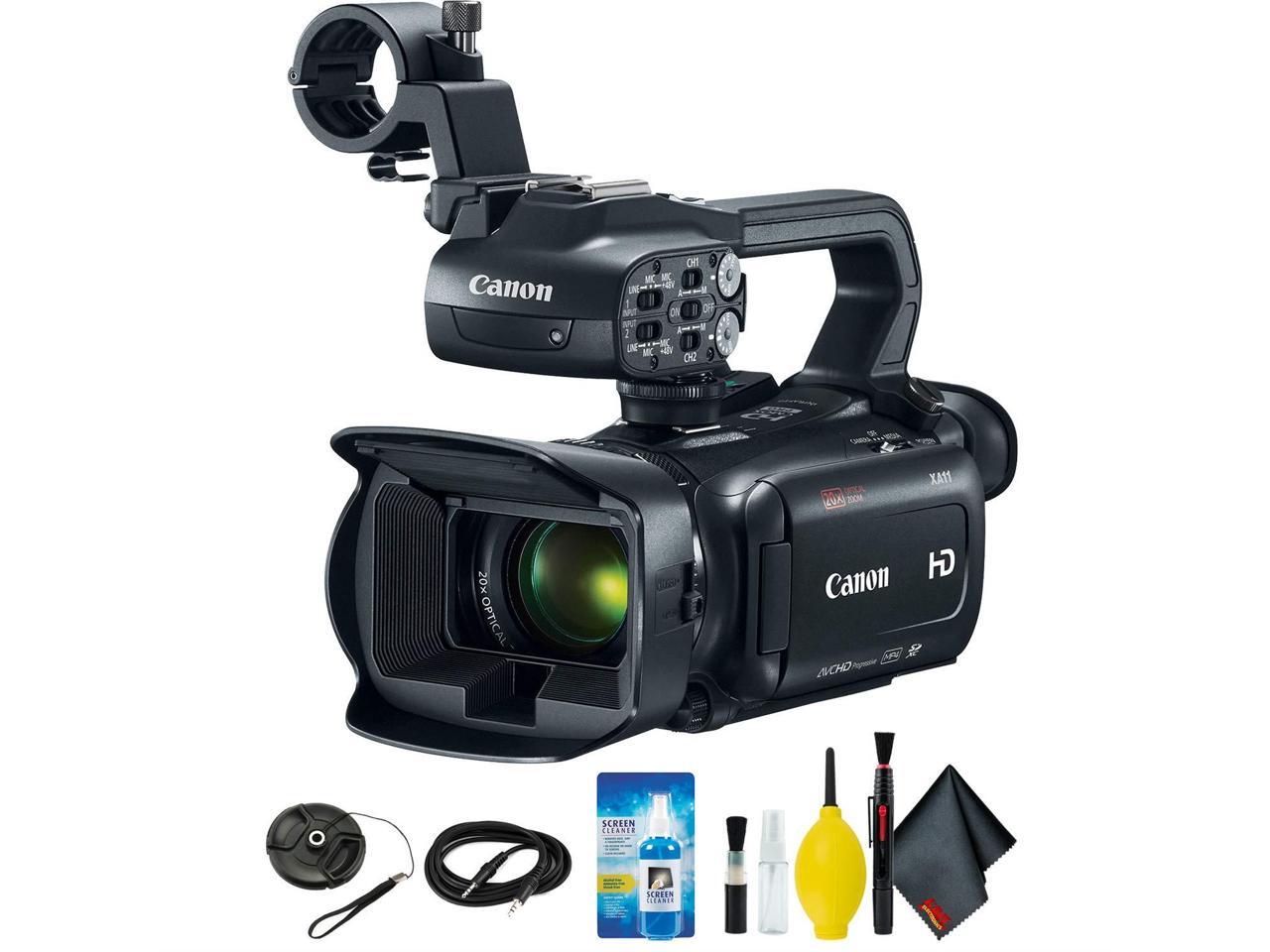 Canon XA11 Compact Full HD Camcorder Camera Only Bundle Kit