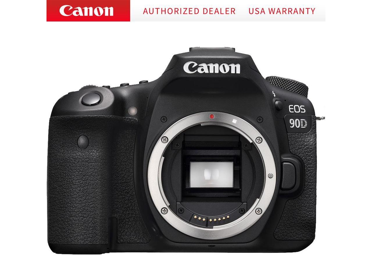 Canon EOS 90D 32.5MP APS-C CMOS Sensor Digital SLR Camera (Body)