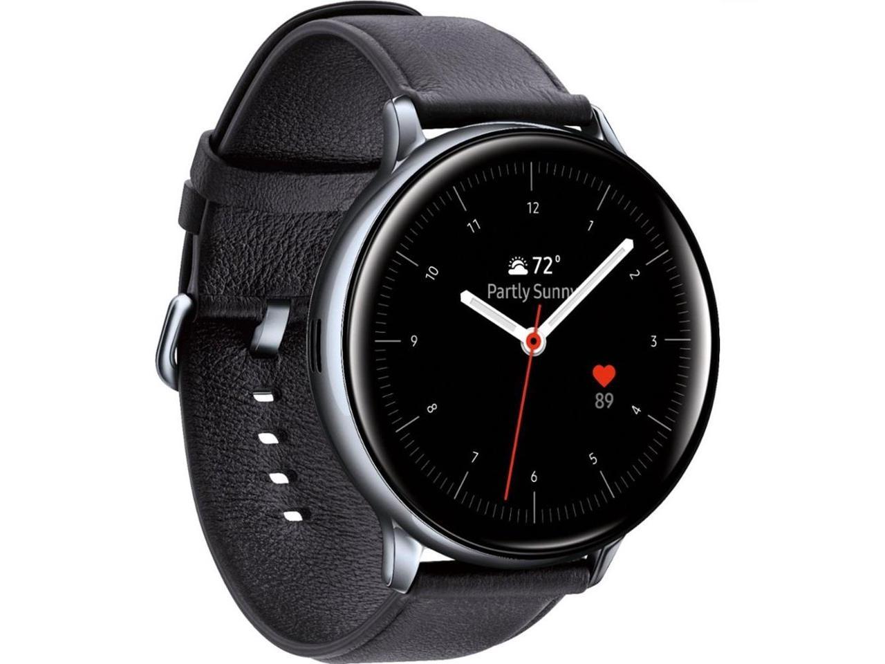 Samsung Galaxy Watch Active2 Bluetooth Smartwatch 44mm Stainless Steel Silver