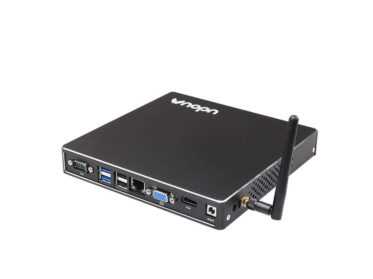 Mini PC Fanless Industrial Office Computer with AMD LX-420 Quad Core USB3.0 WiFi LAN SSD Support Linux Windows 7/8/10