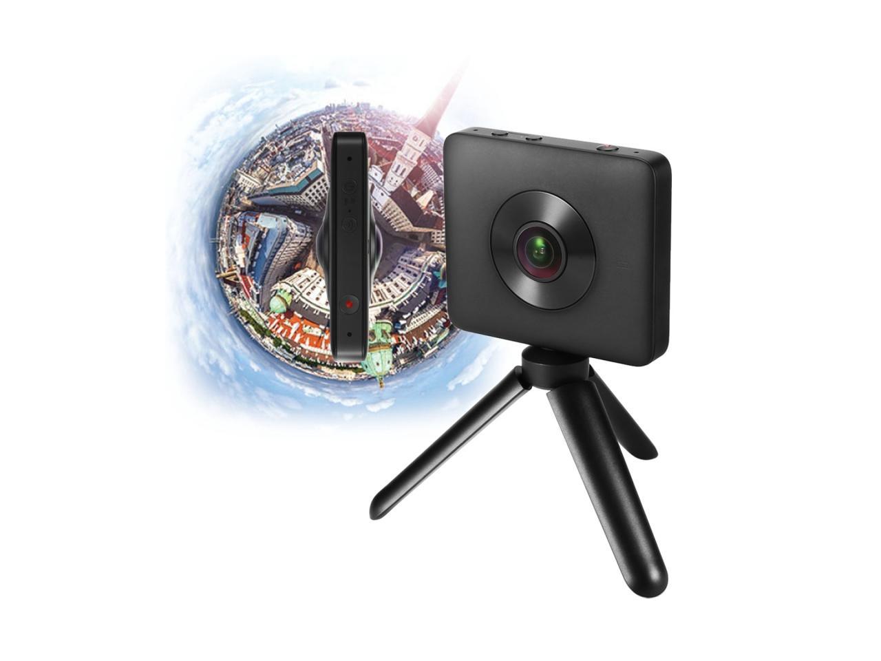 Xiaomi MIJIA VR Camera Dual Lens 23.88MP Sensor 3.5K Recording Video 6-Axis Anti-shake 360 Degree Panoramic Camera , Ambarella A12, Support WiFi Global Official Version