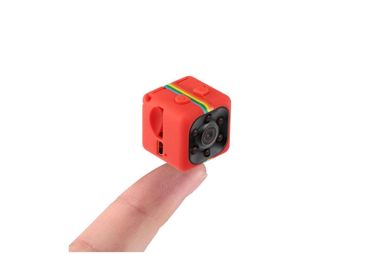 SQ11 Mini DV HD 1080P 2MP Sport Recorder Camera with Holder, Support Monitor Detection & IR Night Vision & TF Card