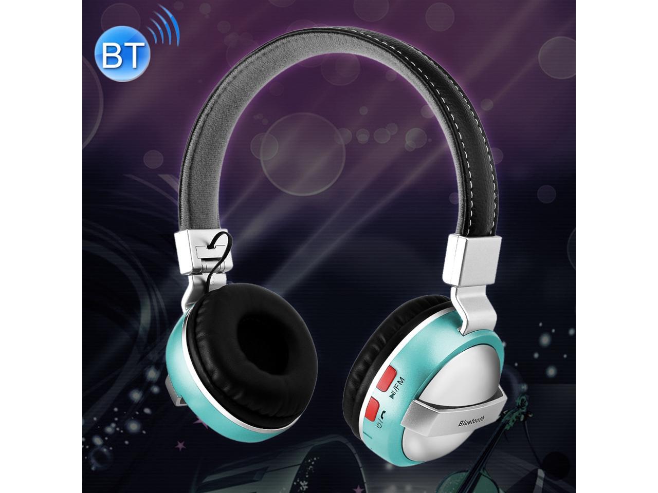 BTH-868 Stereo Sound Quality V4.2 Bluetooth Headphone, Bluetooth Distance: 10m, Support 3.5mm Audio Input & FM, for iPhone, Samsung, HTC, Sony and other Smartphones (green)