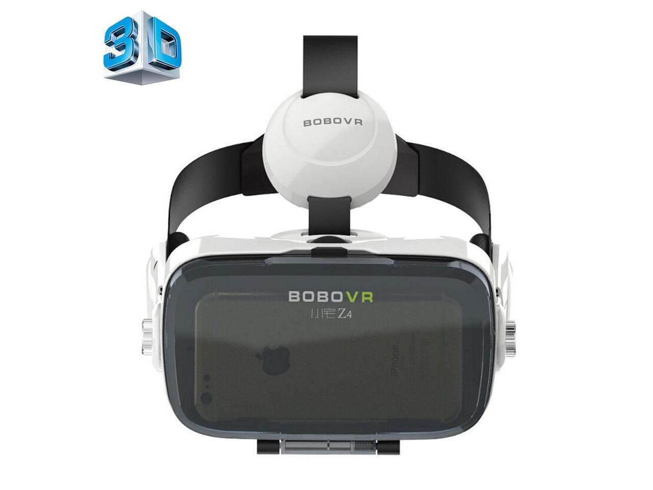 Xiaozhai BOBOVR Z4 VR BOX Universal Virtual Reality 3D Video Glasses with Headphone for 3.5 to 6.0 inch Smartphones (White + Black)