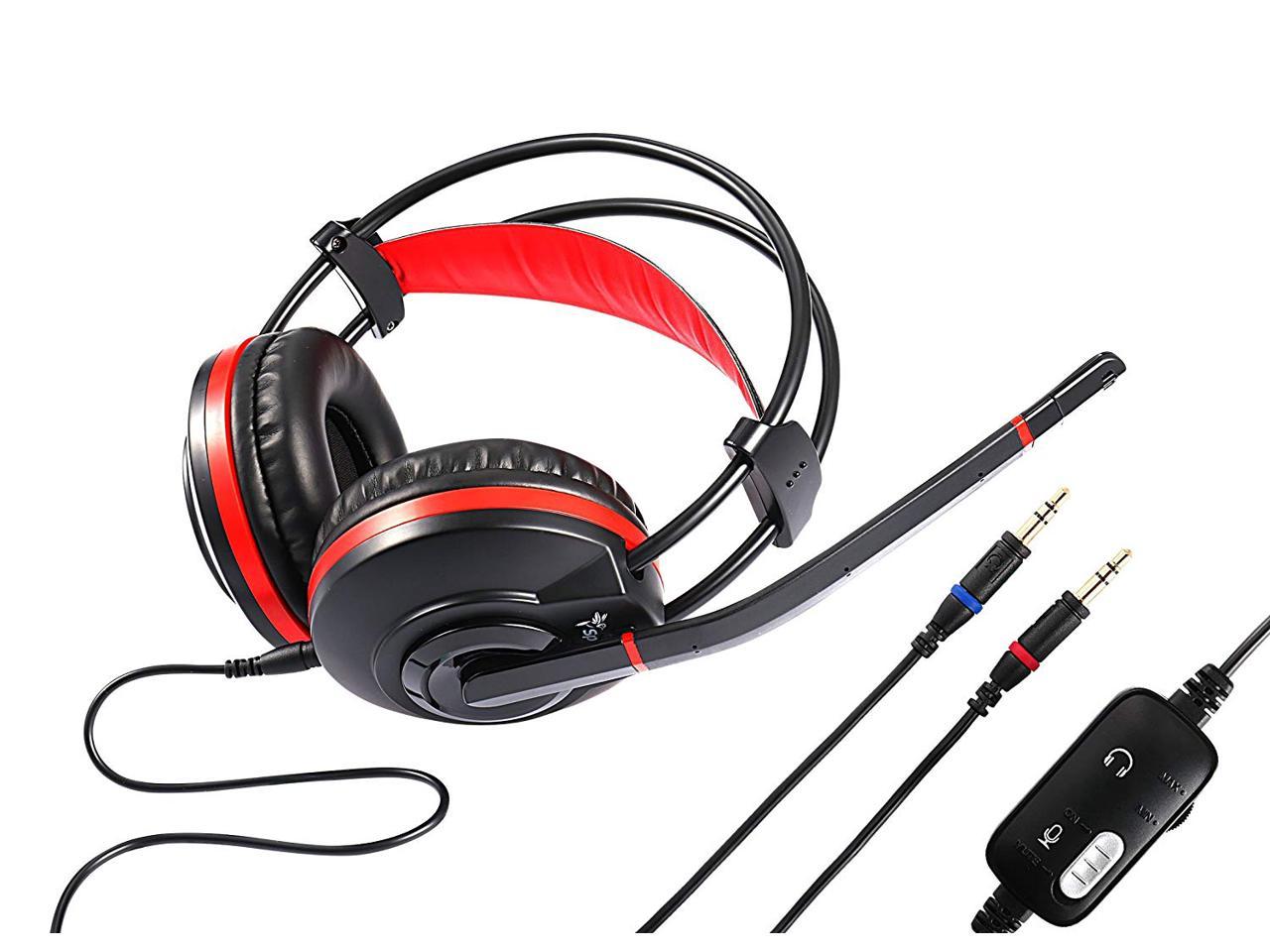 Spadger CD-440 Over-Ear Headset - NC Microphone, In-line Controller