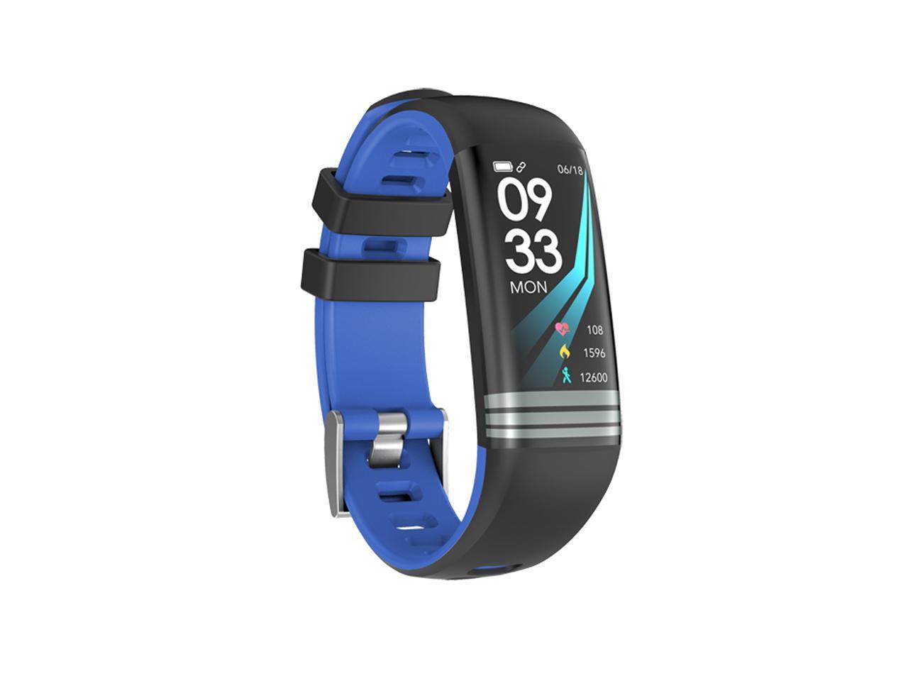 Smart Fitness Bracelet Watch Activity Tracker Waterproof Smart Band Blood Pressure Measurement Smart Wristband Color Screen