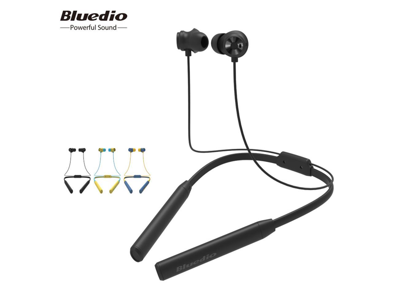 Bluedio TN2 Sports Bluetooth Earphone Active Noise Canceling Wireless Earbuds Stereo Headphone Sports Headset Neckband for Smart Phone IOS/Android