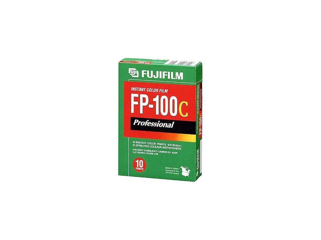 Fujifilm FP-100C Professional Instant Color Film ISO 100 (10 Exposure, Glossy)