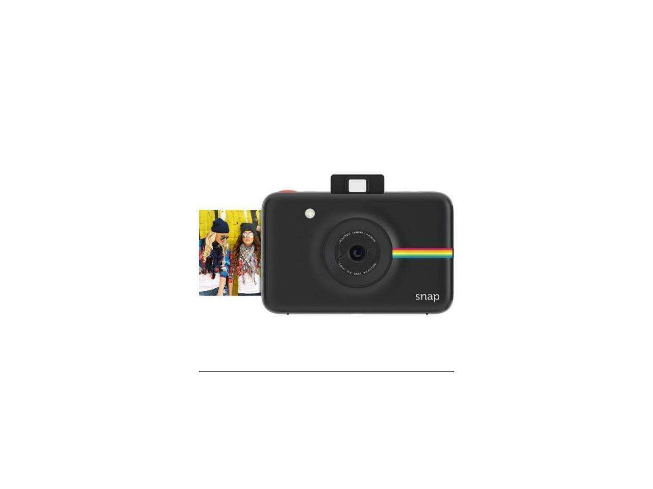 Polaroid Snap Instant Digital Camera (Black) with ZINK Zero Ink Technology